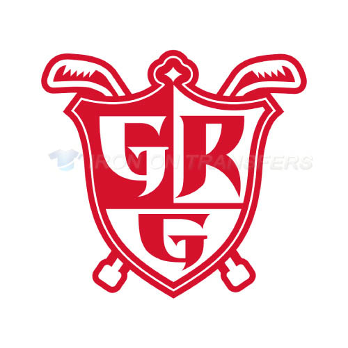 Grand Rapids Griffins Iron-on Stickers (Heat Transfers)NO.9012